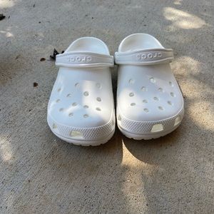 White Crocs
